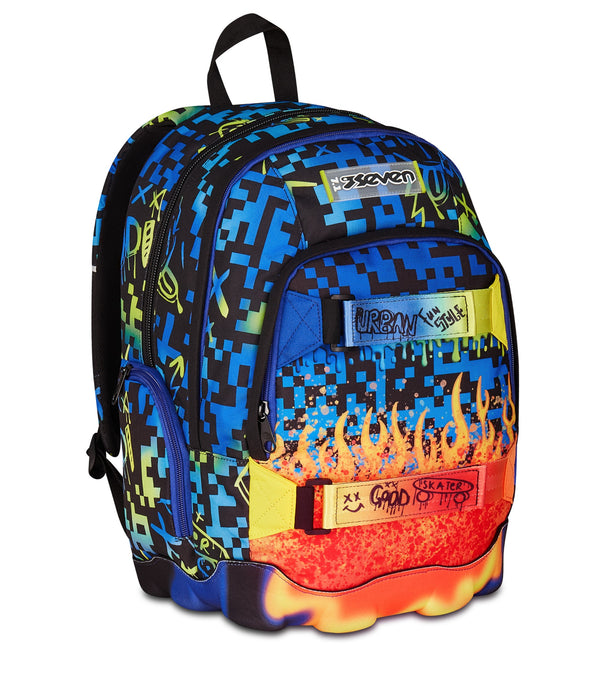 ZAINO Seven® DUAL - SCRIBBLED FLAME 200102553-535