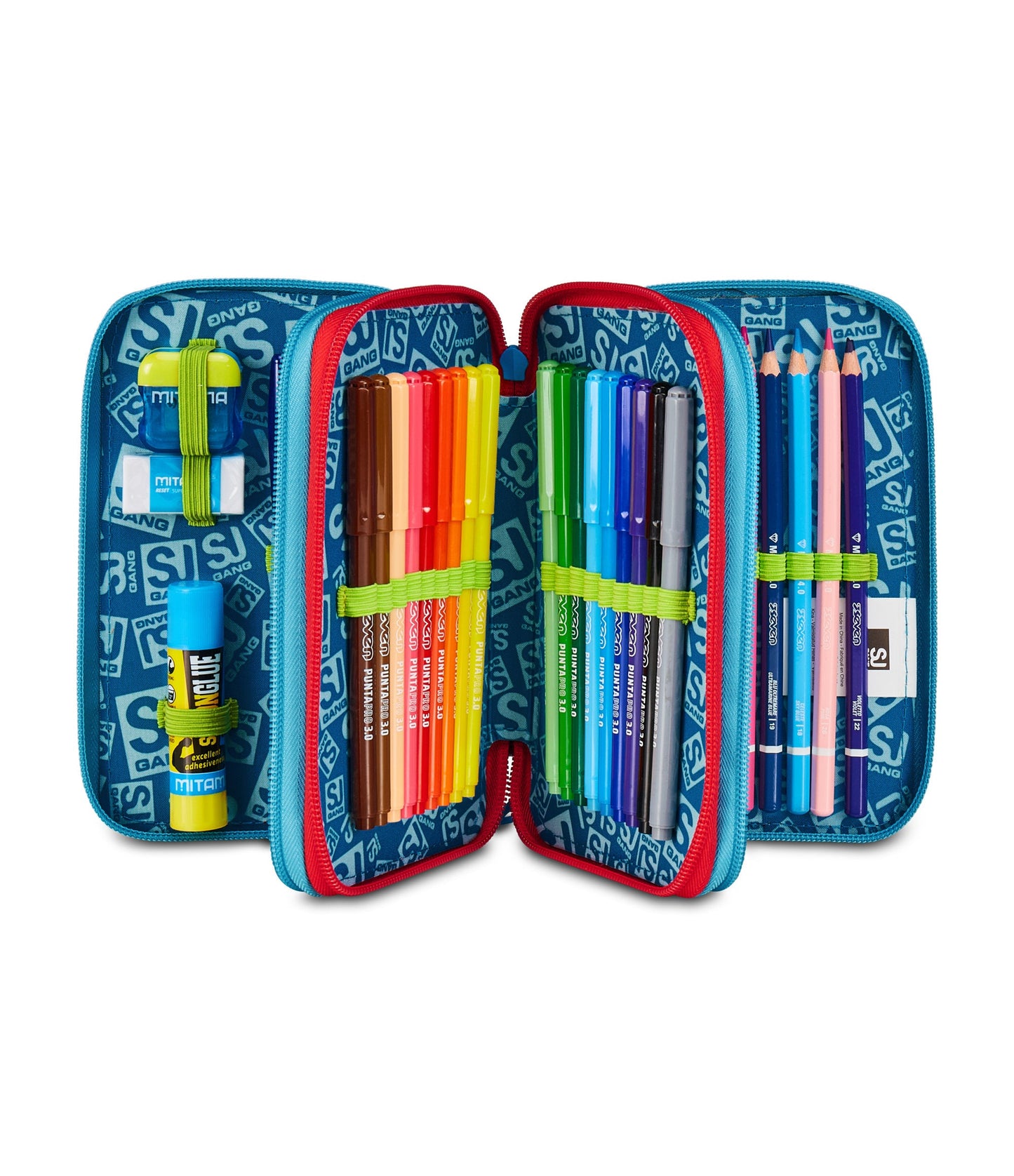 Astuccio Seven Sj Gang 3 zip - SHARKY SKATE 30C202540-427