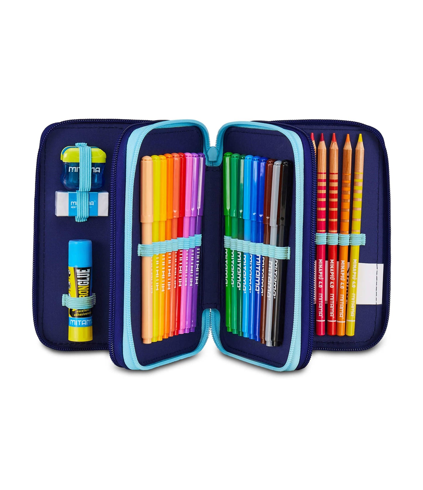 Astuccio 3 Zip Lilo & Stitch - Seven Junior