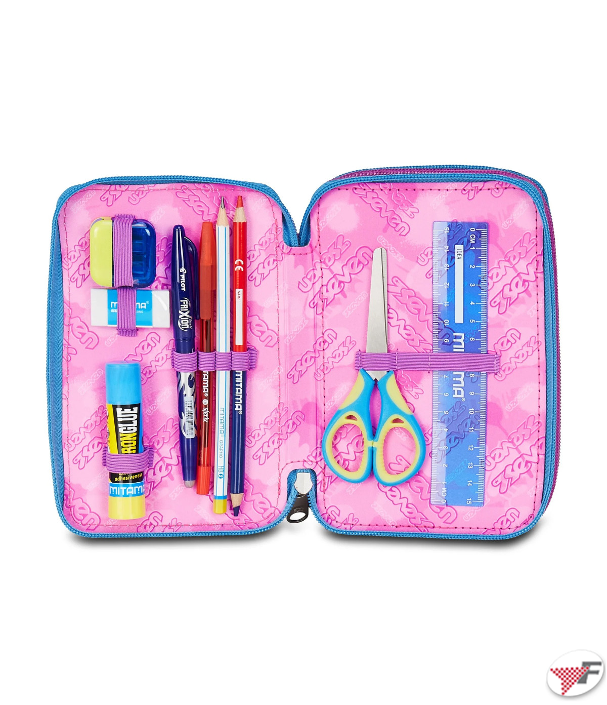 ASTUCCIO Seven® 3 ZIP - QUICK GRAFFITI GIRL