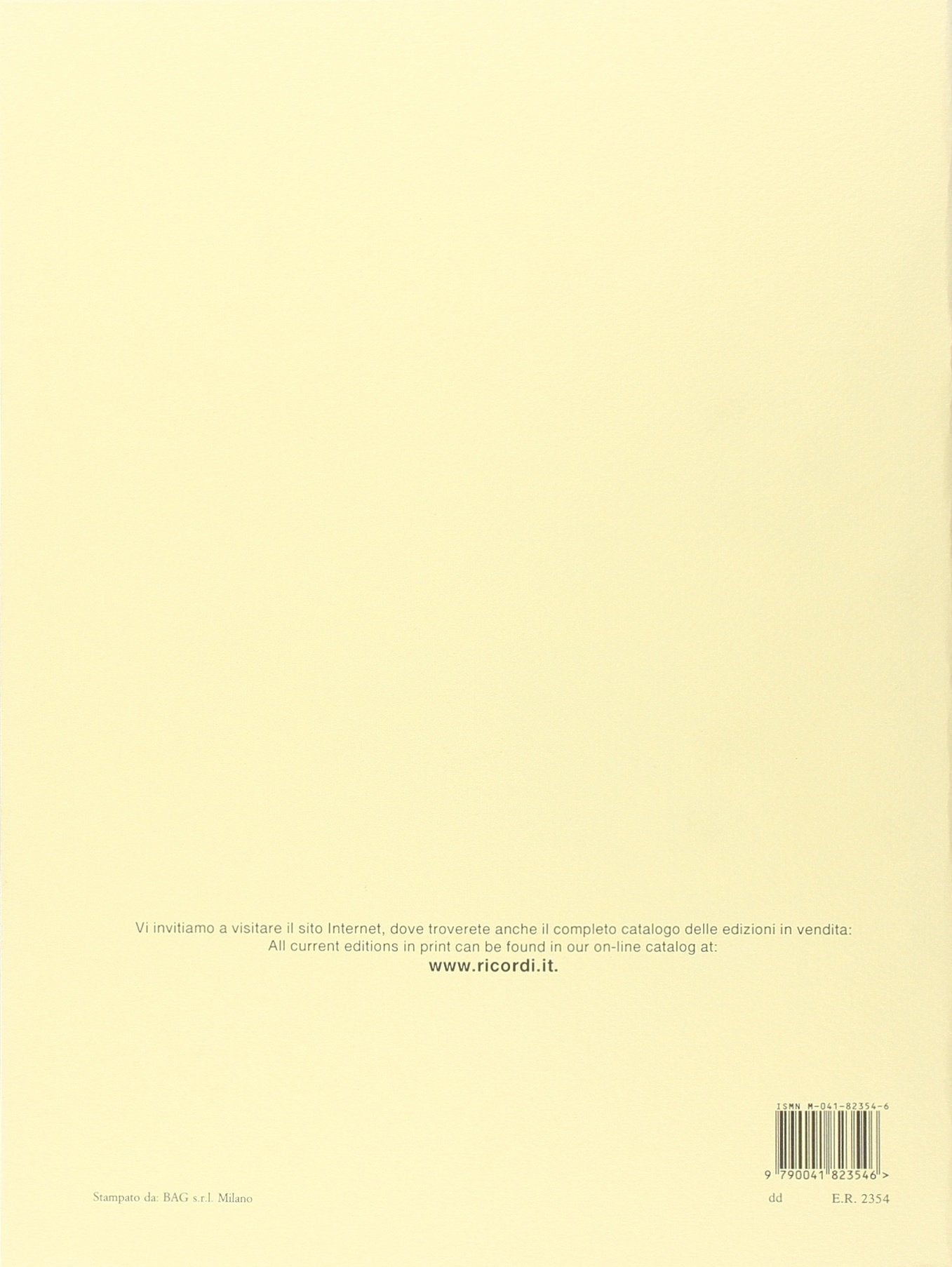 Metodo per lo studio del pianoforte - Fasc.IV - Cesi Ed. Ricordi