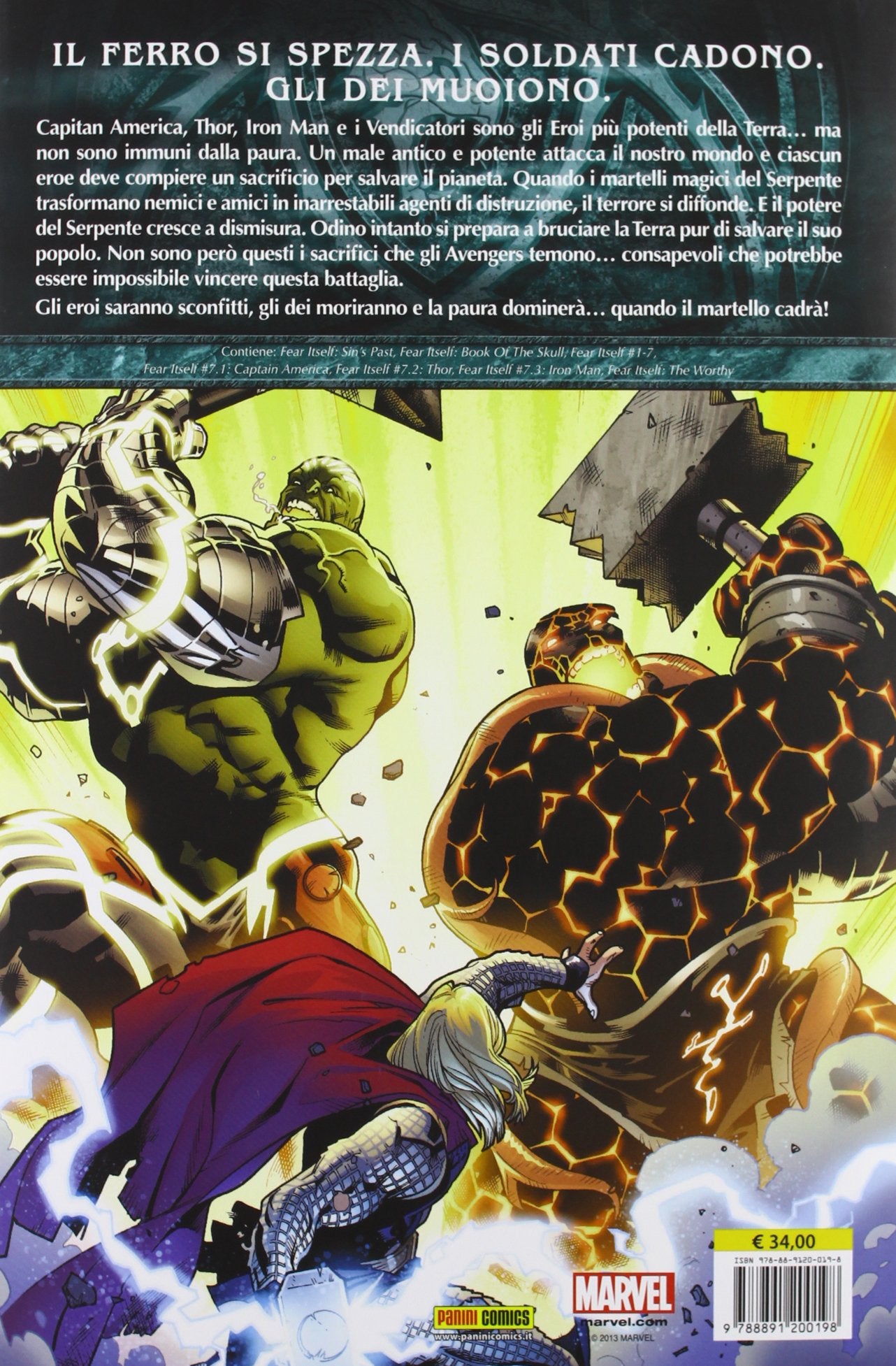 Fear itself. Il potere della paura Cofanetto Completo - Marvel Omnibus Panini Comics