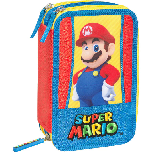Panini Editore Astuccio 3 Zip Super Mario - Panini