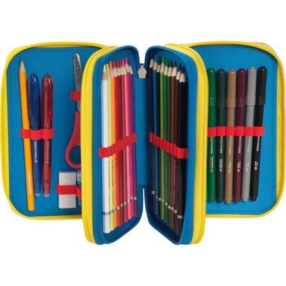 Panini Editore Astuccio 3 Zip Super Mario - Panini