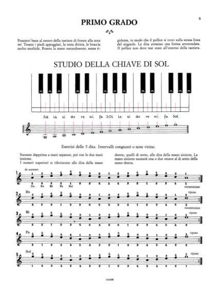 Metodo Rosa Ernest van de Velde - Edizione Ricordi