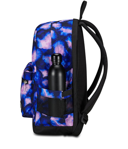 Zaino Seven® reversibile pockets con earphones wireless - THE DOUBLE BLUE GALAXY 200102453-368