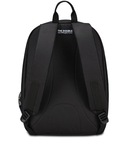 Zaino Seven® reversibile pockets con earphones wireless - THE DOUBLE BLUE GALAXY 200102453-368