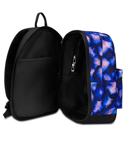 Zaino Seven® reversibile pockets con earphones wireless - THE DOUBLE BLUE GALAXY 200102453-368