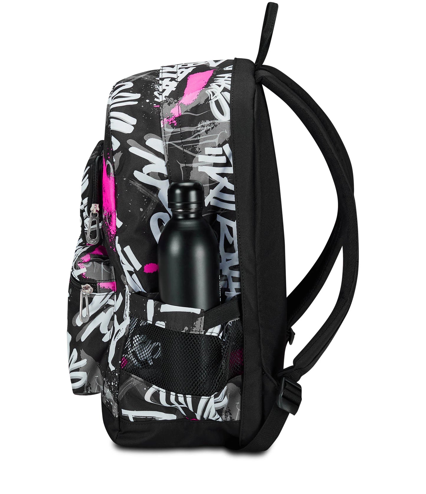 Zaino Seven® reversibile pockets con earphones wireless - THE DOUBLE PINK STREET 200102457-382