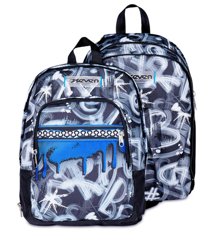 ZAINO Seven® DUAL DETACH - QUICK GRAFFITI BOY 200102549-564