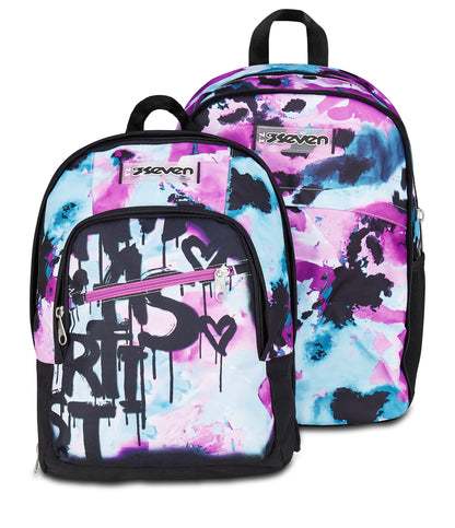 ZAINO Seven® DUAL DETACH - QUICK GRAFFITI GIRL 200102552-367