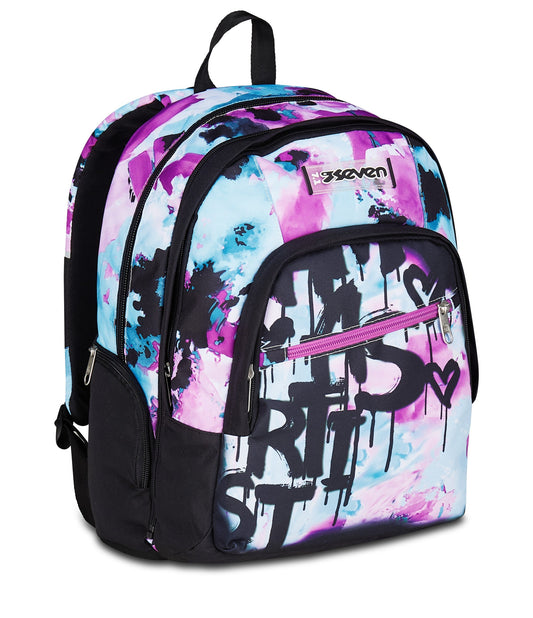 ZAINO Seven® DUAL DETACH - QUICK GRAFFITI GIRL 200102552-367