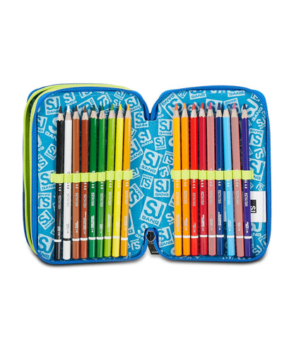 Astuccio 3 zip Seven SJ Gang - BORN TO FUN 30C202403-899