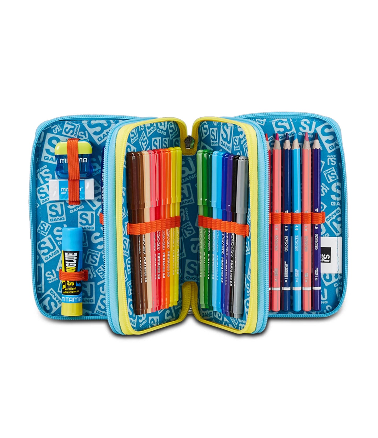 Astuccio 3 zip Seven SJ Gang - GO TO SPACE Boy 30C202428-519