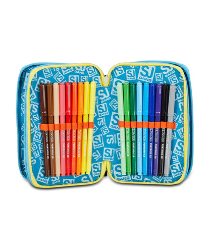 Astuccio 3 zip Seven SJ Gang - GO TO SPACE Boy 30C202428-519