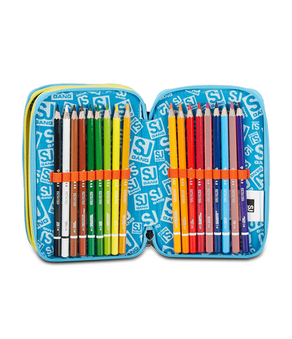 Astuccio 3 zip Seven SJ Gang - GO TO SPACE Boy 30C202428-519