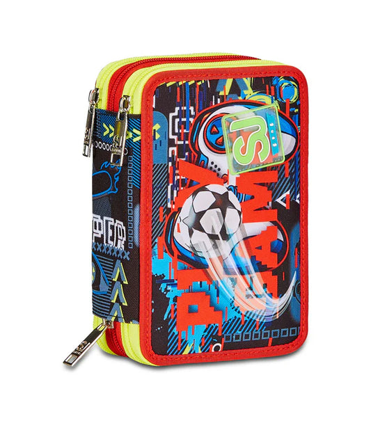 Astuccio 3 zip Seven SJ Gang - FUNNYGOAL 30C202469-427