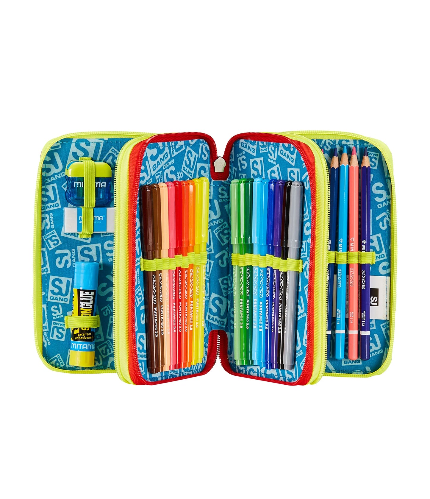 Astuccio 3 zip Seven SJ Gang - FUNNYGOAL 30C202469-427