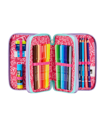 Astuccio 3 zip Seven SJ Gang - RHYTHMICSOUL 30C202472-632