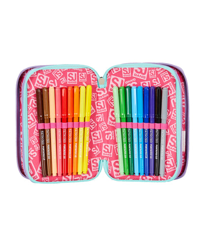 Astuccio 3 zip Seven SJ Gang - RHYTHMICSOUL 30C202472-632