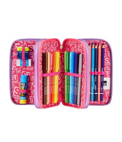 Astuccio 3 zip Seven SJ Gang - SPHERE FULL GIRL 30C202477-377