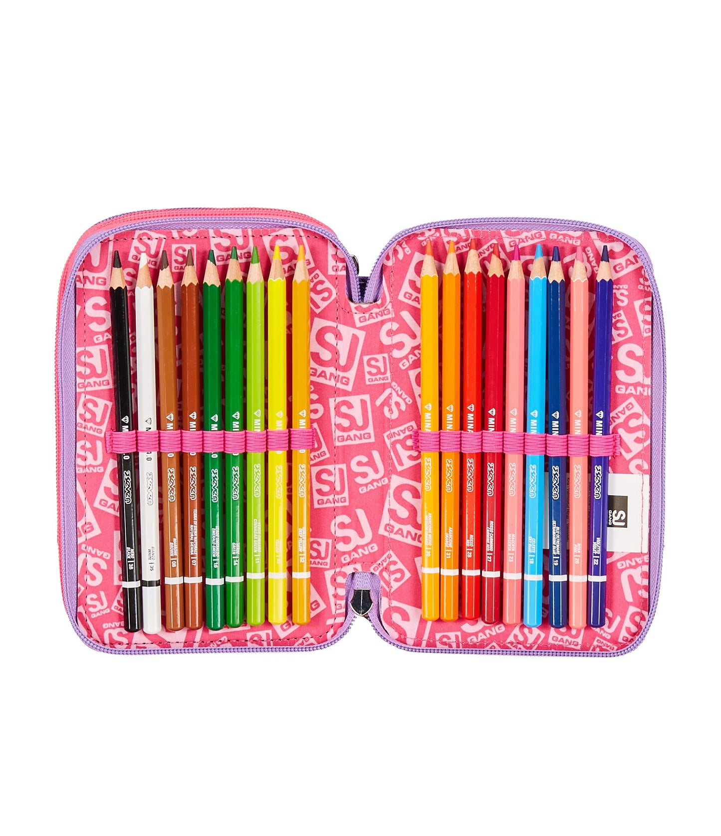 Astuccio 3 zip Seven SJ Gang - SPHERE FULL GIRL 30C202477-377