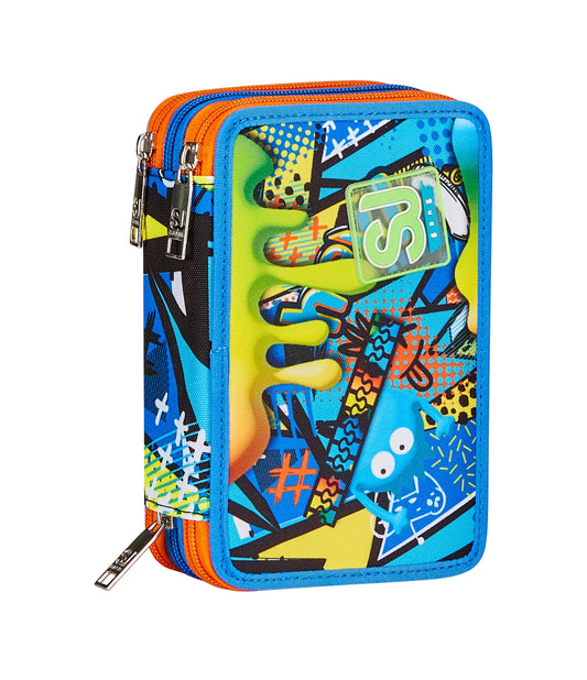 Astuccio 3 ZIP Seven SJ Gang - SPHERE FULL BOY 30C202480-535