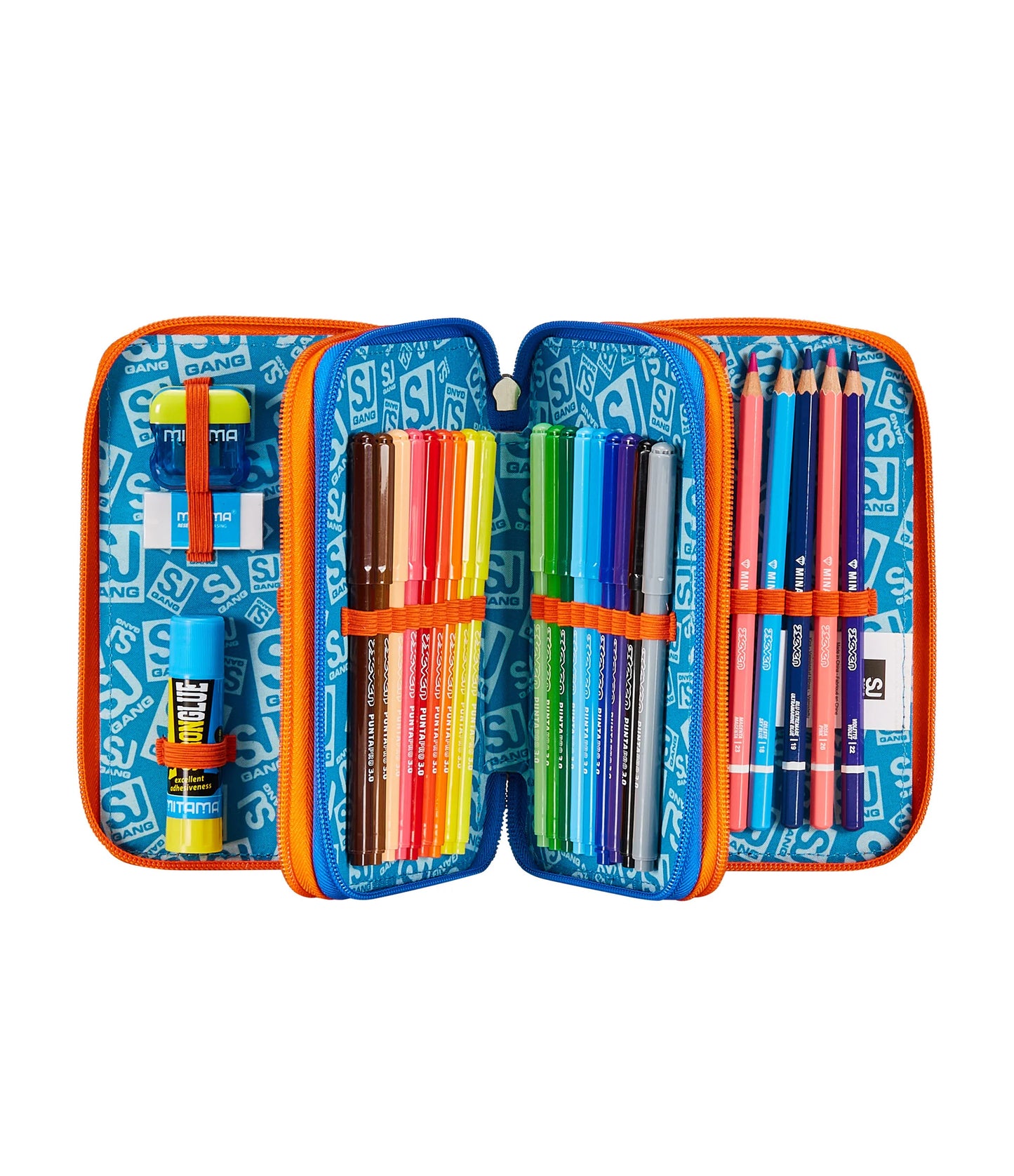 Astuccio 3 ZIP Seven SJ Gang - SPHERE FULL BOY 30C202480-535