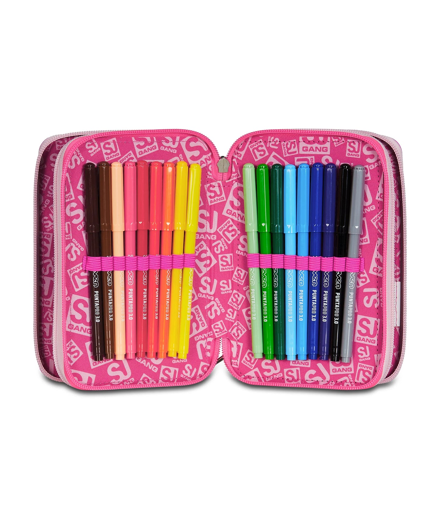 Astuccio 3 zip Seven SJ Gang - PINKHUGS 30C202483-3C9