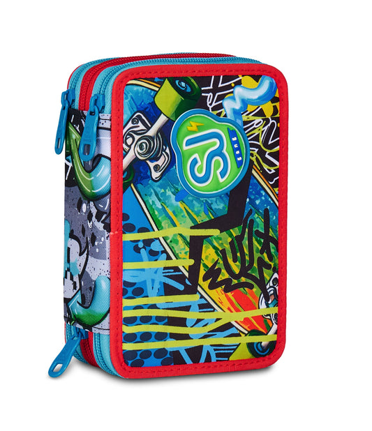 Astuccio Seven Sj Gang 3 zip - SHARKY SKATE 30C202540-427