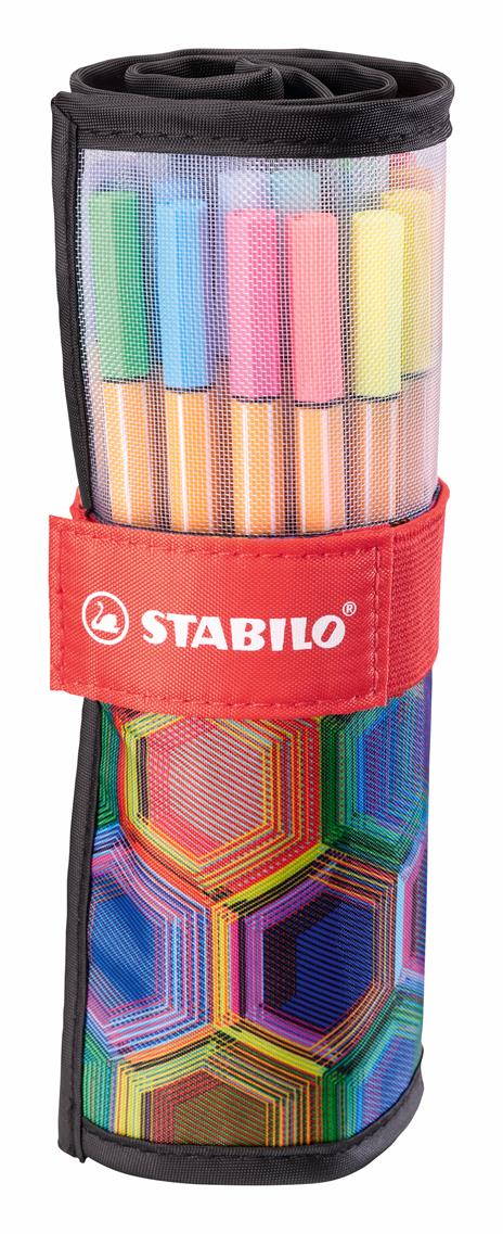 Fineliner STABILO point 88 - Rollerset con 25 colori assortiti ARTY Edition da 0.4mm
