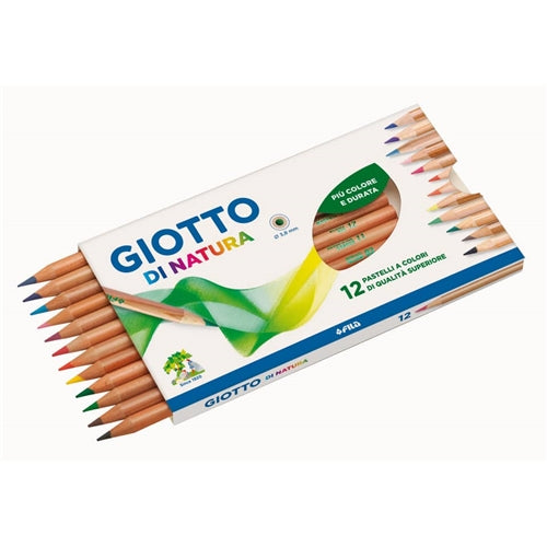 Pastelli Di Natura Giotto colori assortiti conf. 12