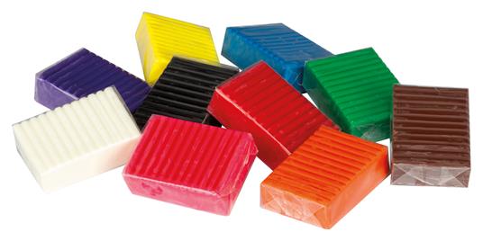 Pongo Giotto confezione 500g assortimento 10 colori - Pasta per modellare
