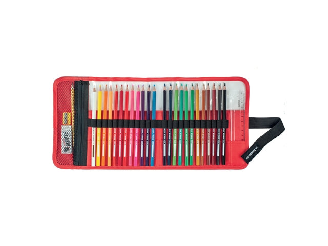 Rollo 24 matite Studio + accessori KOH-I-NOOR