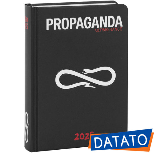 Diario scolastico datato 16 mesi PROPAGANDA - Medium 12x16,5cm  2024-2025