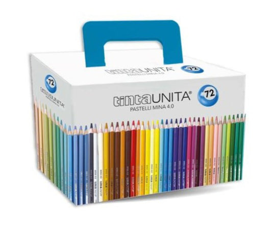 Valigetta da 72 pastelli Tinta Unita Skyline mina da 4mm - PoolOver