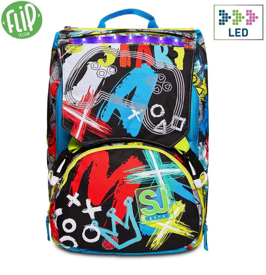 ZAINO ESTENSIBILE BIG SJ GANG- GLITZLED BOY 20C202312-208