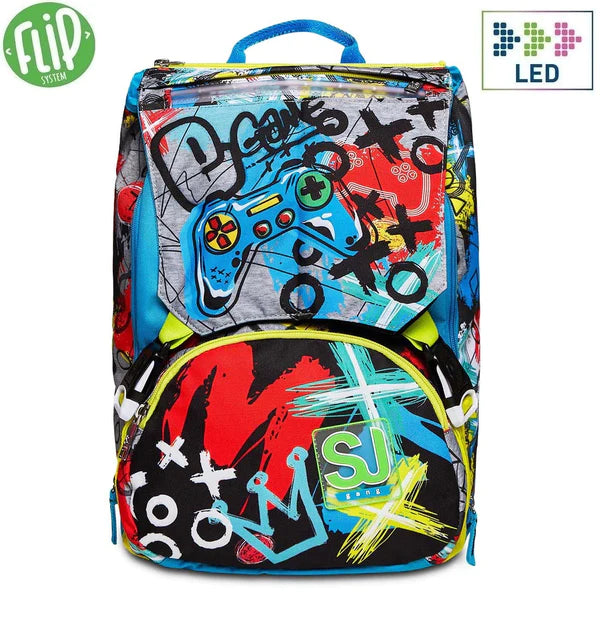 ZAINO ESTENSIBILE BIG SJ GANG- GLITZLED BOY 20C202312-208