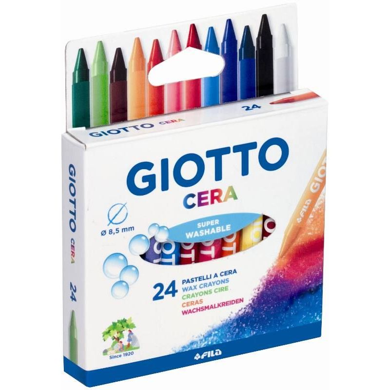 Pastelli a cera da 24 Giotto
