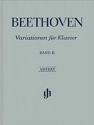 Variationen für Klavier, Band II: Leinenausgabe Beethoven - Vol. 2 -  G. Henle Verlag - Variations for Piano Vol. II Urtext