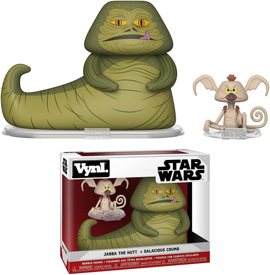 FUNKO POP VYNL: Star Wars - Jabba & Salacious Crumb
