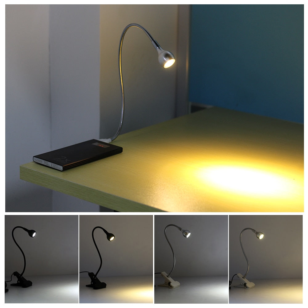 Lampada LED da tavolo scrivania con presa USB 1w