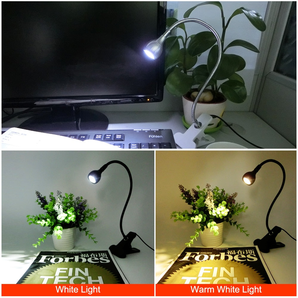 Lampada LED da tavolo scrivania con presa USB 1w