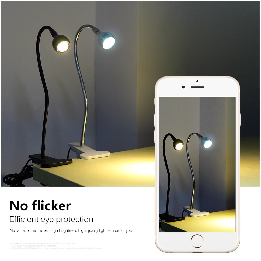 Lampada LED da tavolo scrivania con presa USB 1w