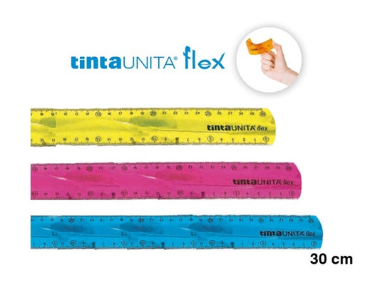 Righello flessibile cm 30 Flex Tinta Unita