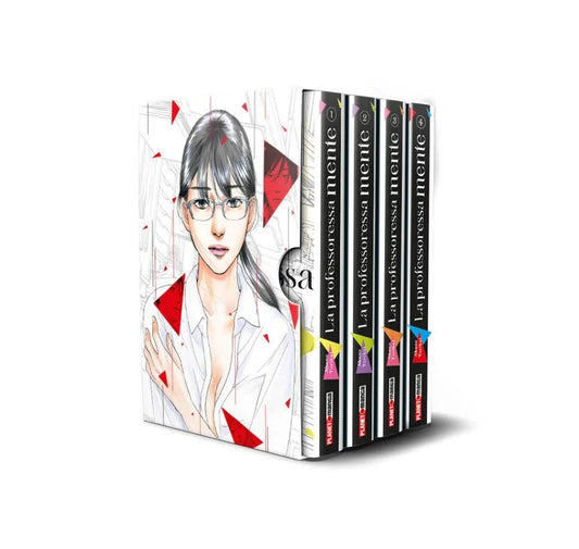 La Professoressa Mente - Cofanetto (Vol. 1-4) - Planet Manga Panini Comics