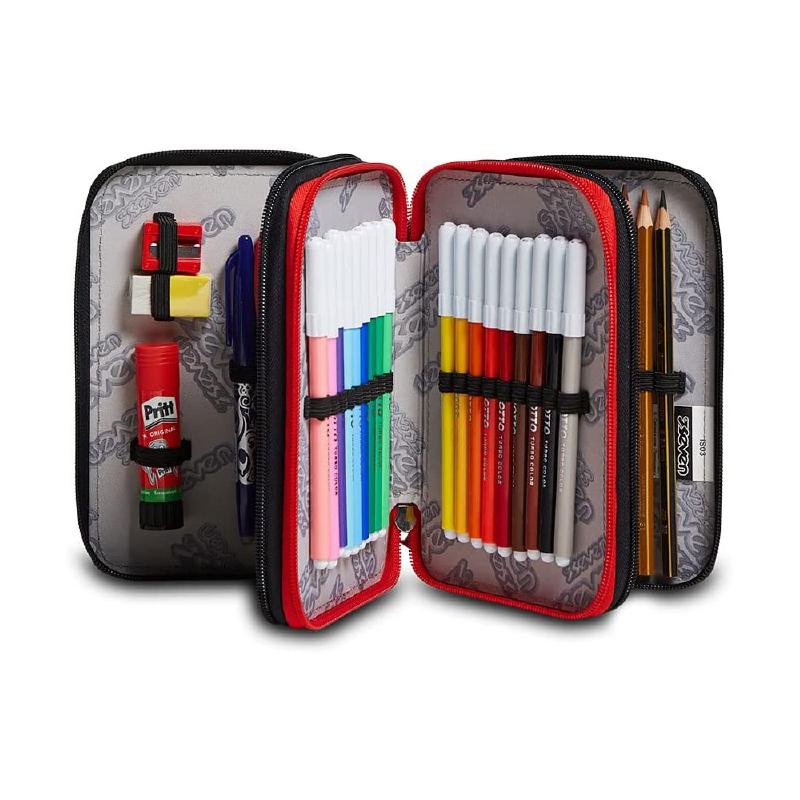 Seven Astuccio 3 zip scratchy boy 3010122005/899